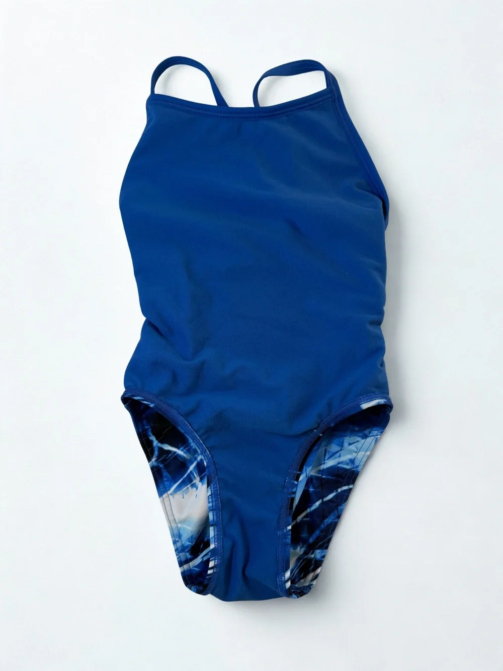 Sporti Cyberwave Thin Strap One Piece Swimsuit - girls 24